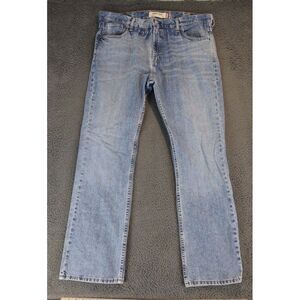 Levi's 527 Jeans Mens‎ 38x32 Blue Light Wash Denim Boot Cut Grunge Y2K Vintage